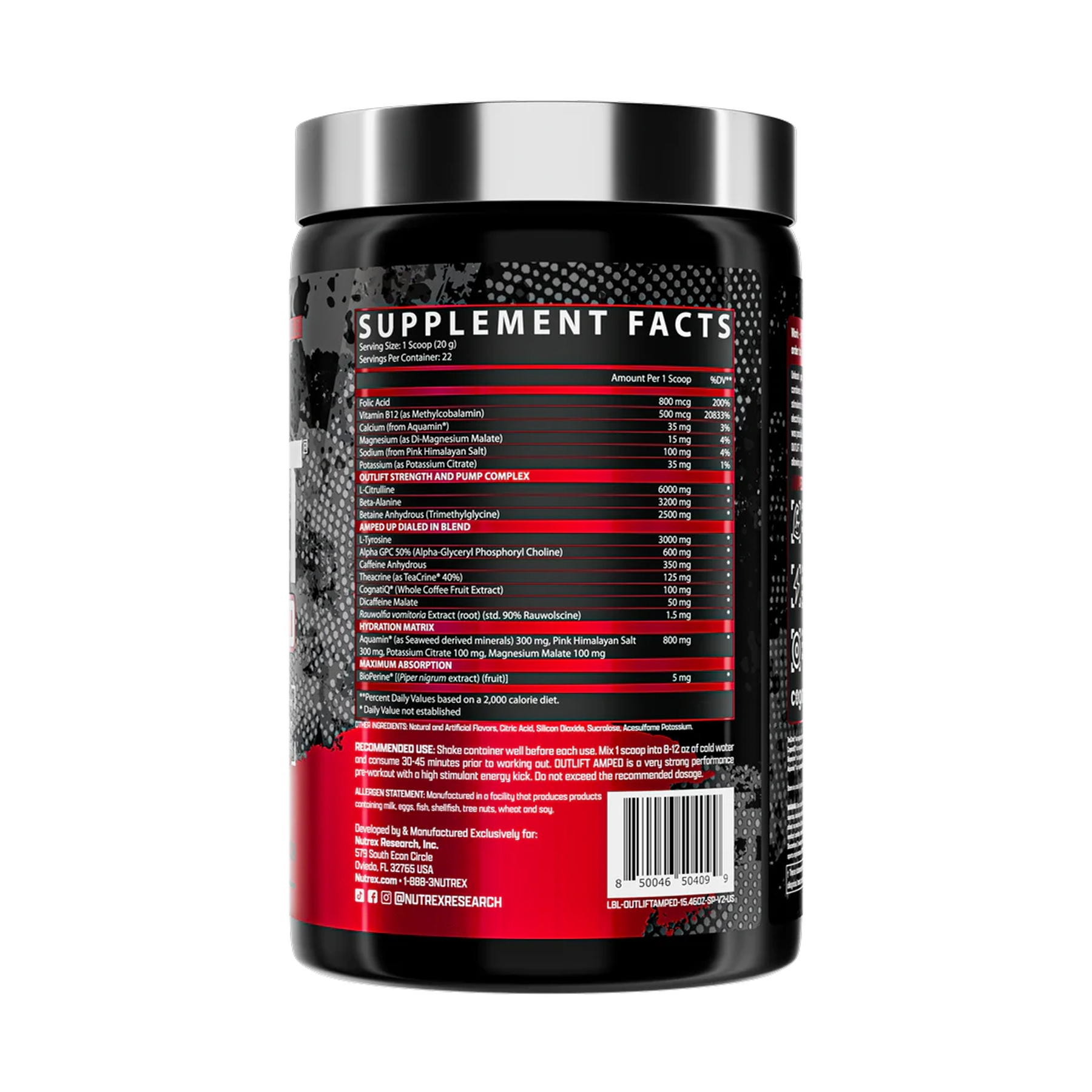 Outlift Amped - 438.2g Sucker Punch фото2