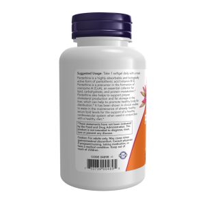 Pantethine 600mg - 60 softgels фото3
