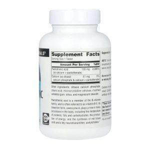 Pantothenic Acid 100 mg - 250 tabs фото2
