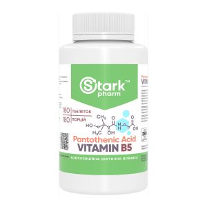 Pantothenic Acid Vitamin B5 500mg - 180 tabs фото1