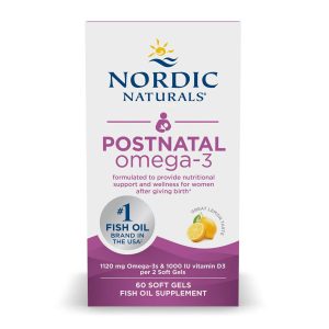 Postnatal Omega-3 - 60 softgels фото1