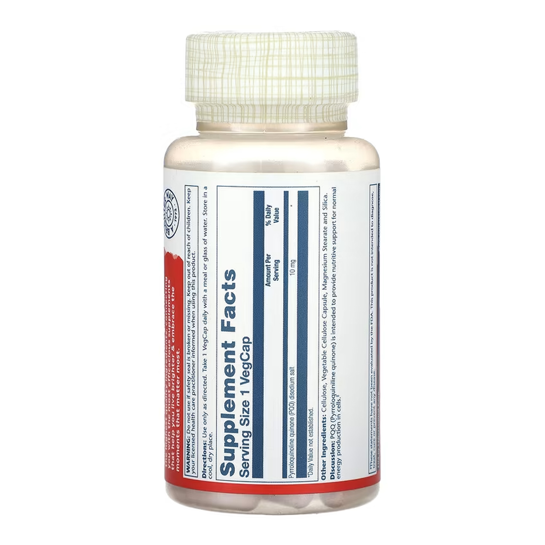 PQQ 10mg - 30 vcaps фото2