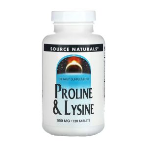 Proline & Lysine 550 mg - 120 tabs фото1