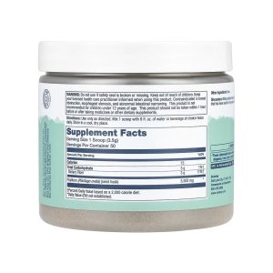 Psyllium Husk Fiber Powder - 175g Unflavored фото2
