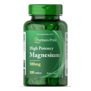 Magnesium 500 mg - 100 tablets фото1