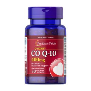 Q-SORB™ Co Q-10 400mg - 30 softgels фото1