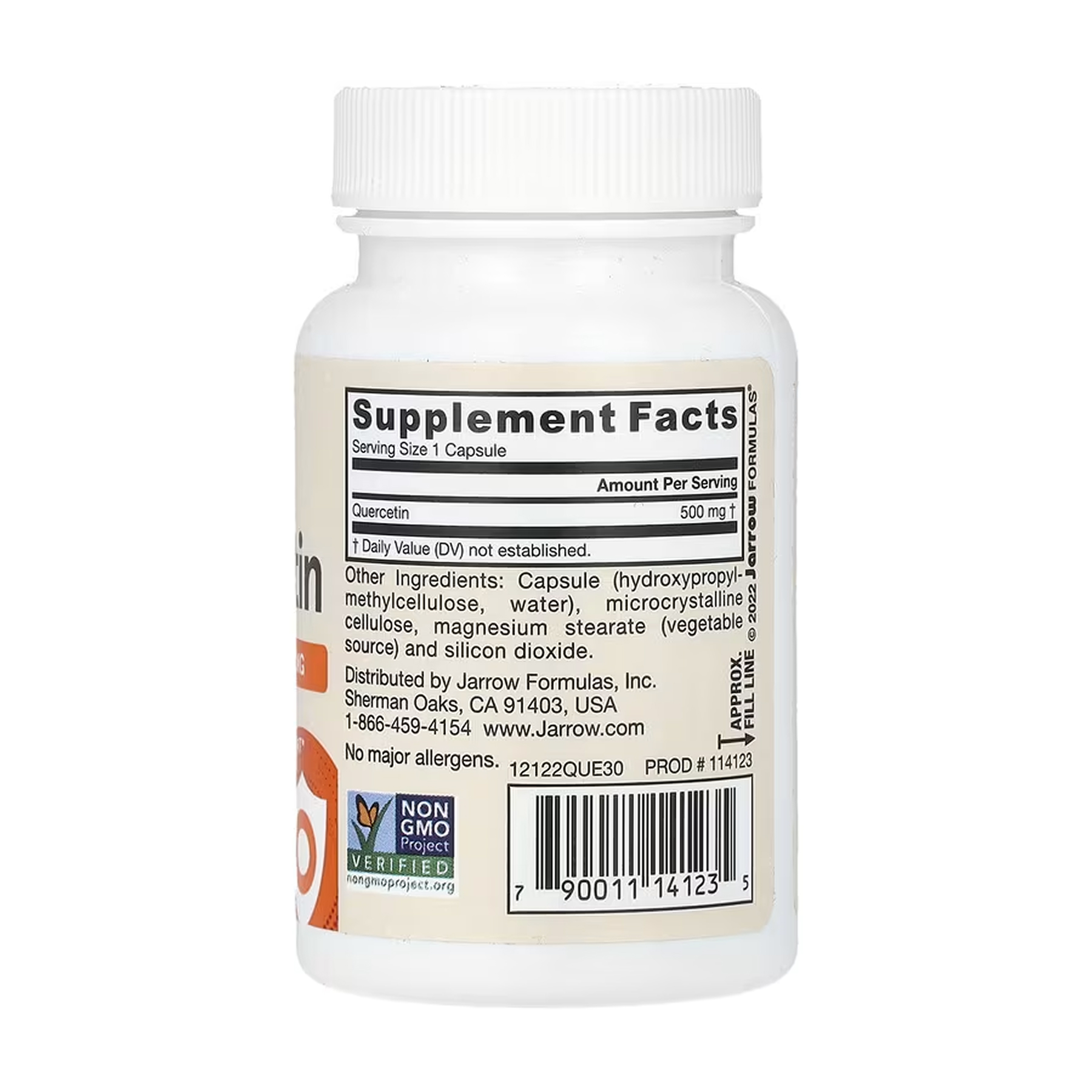 Quercetin 500mg - 30 vcaps фото2