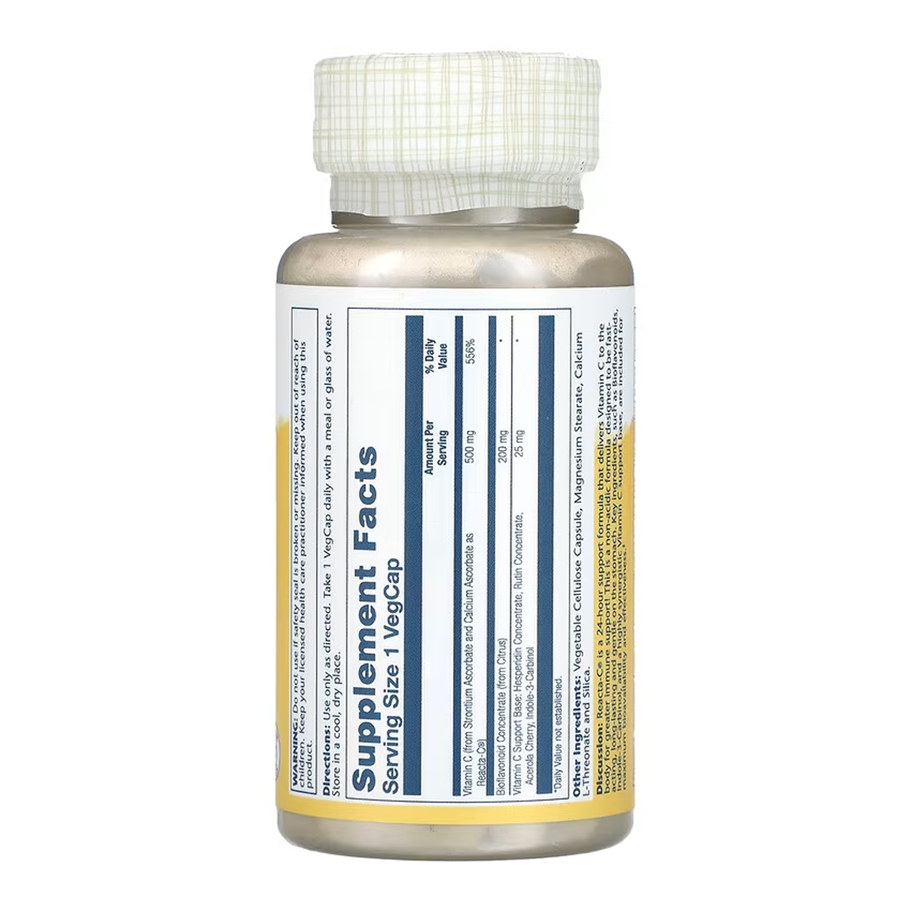 Reacta-C 500mg - 60 vcaps фото2
