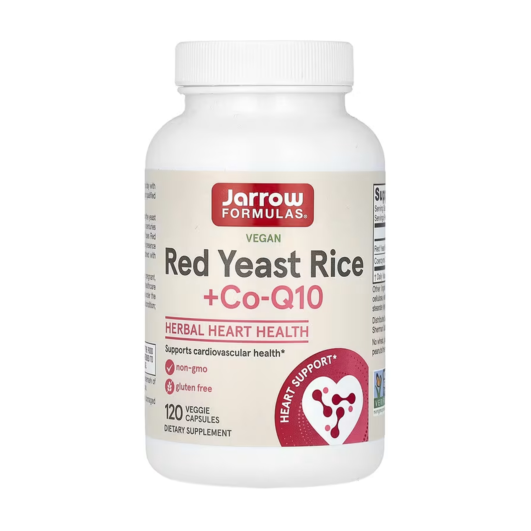 Red Yeast Rice + Co-Q10 600mg - 120 vcaps фото1