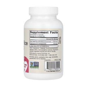Red Yeast Rice + Co-Q10 600mg - 120 vcaps фото2