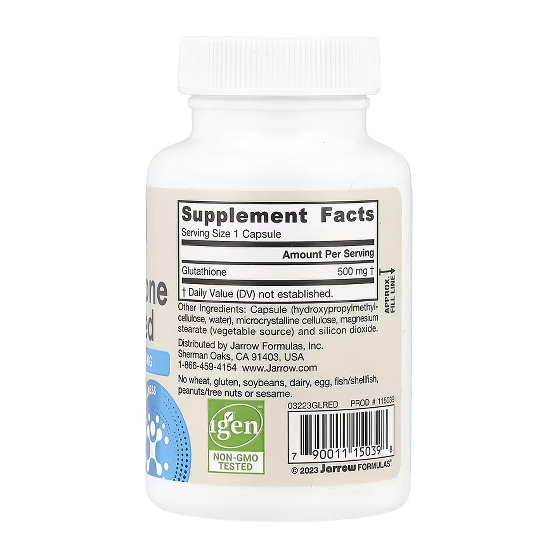 Reduced Glutathione 500 mg - 60 caps фото2