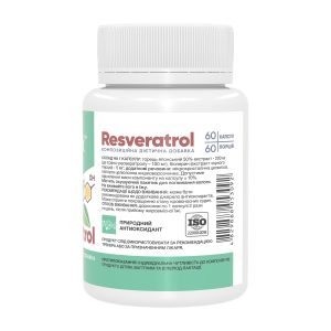 Resveratrol 100mg - 60 caps фото2