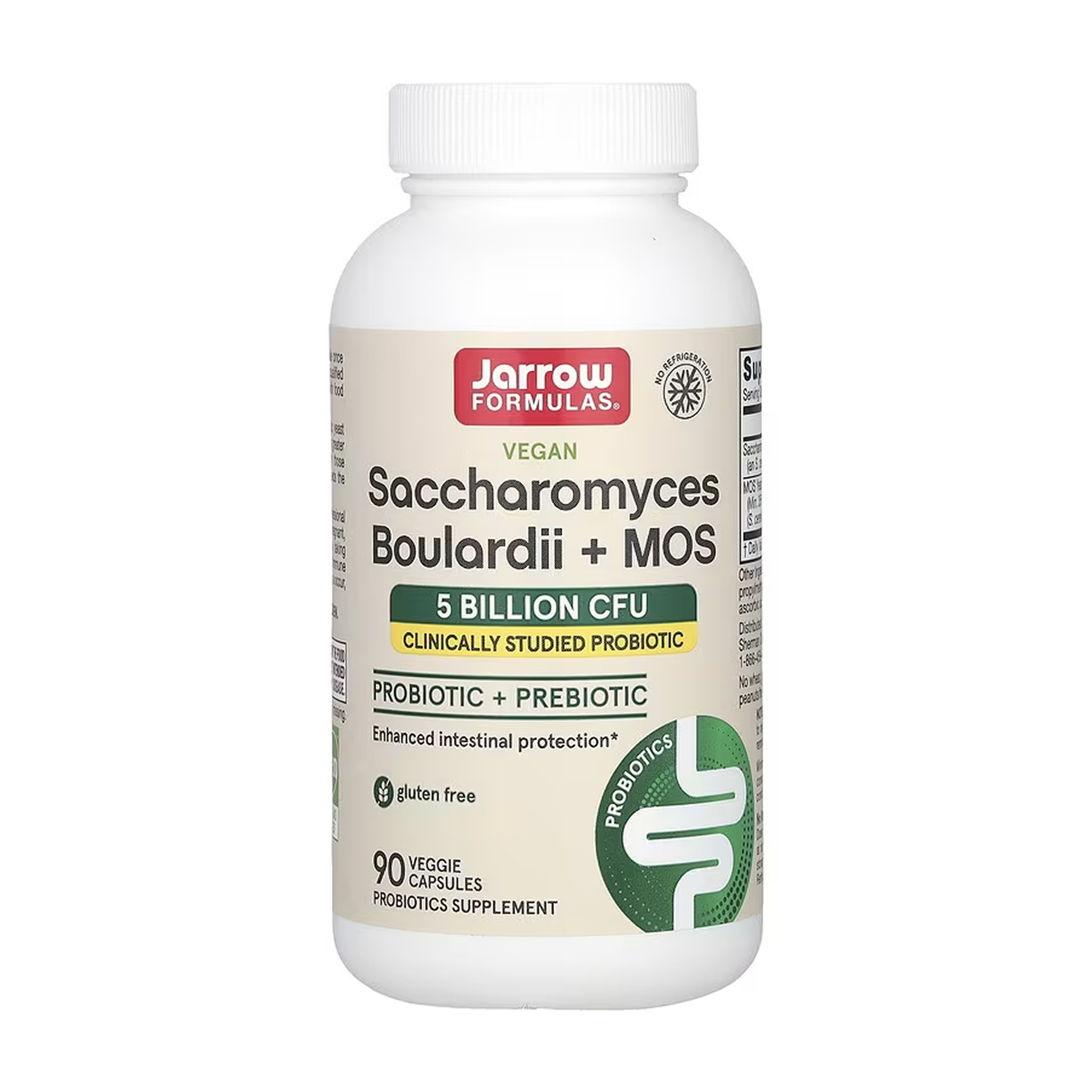 Saccharomyces Boulardii + MOS - 90 caps фото1