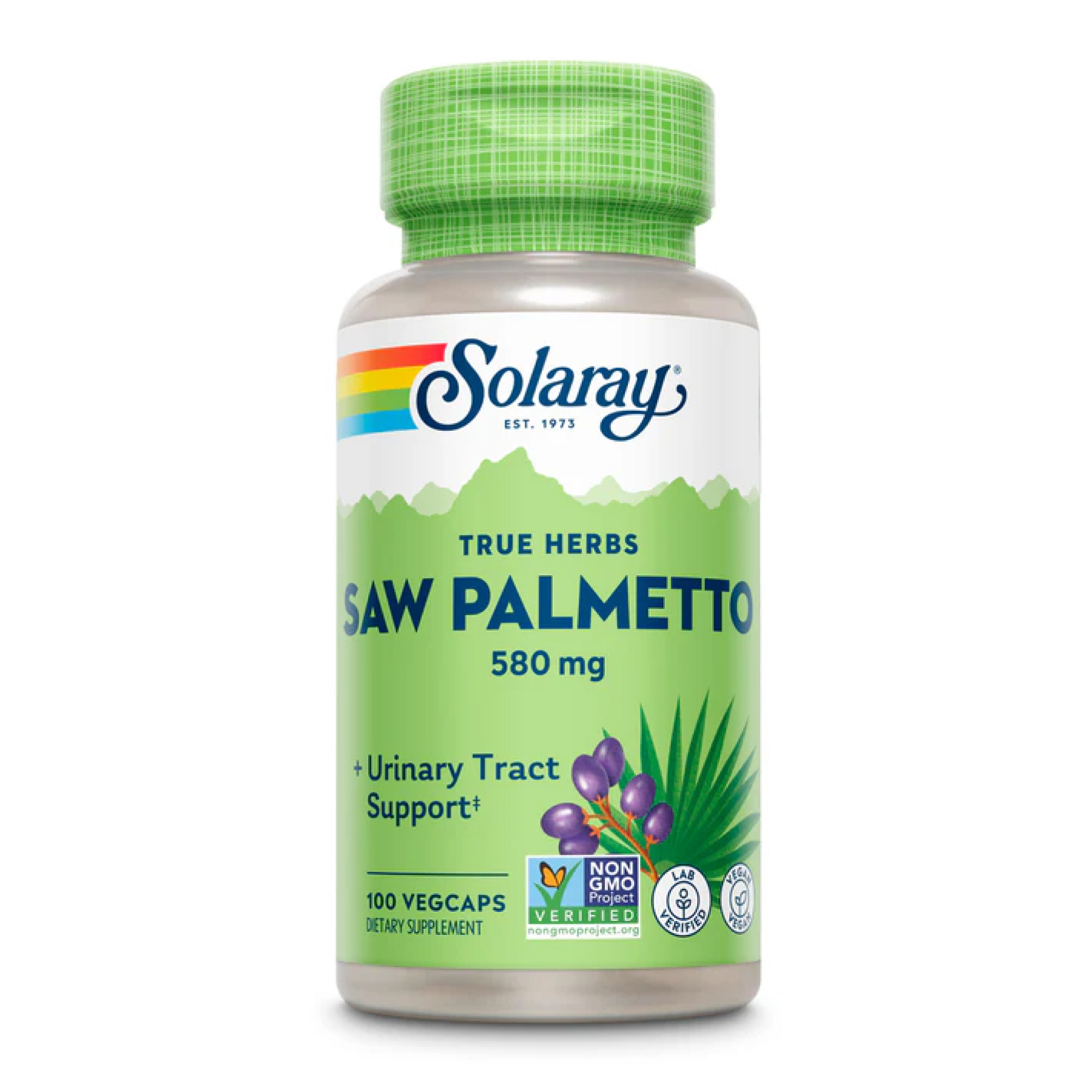 Saw Palmetto Berry 580mg - 100 vcaps фото1