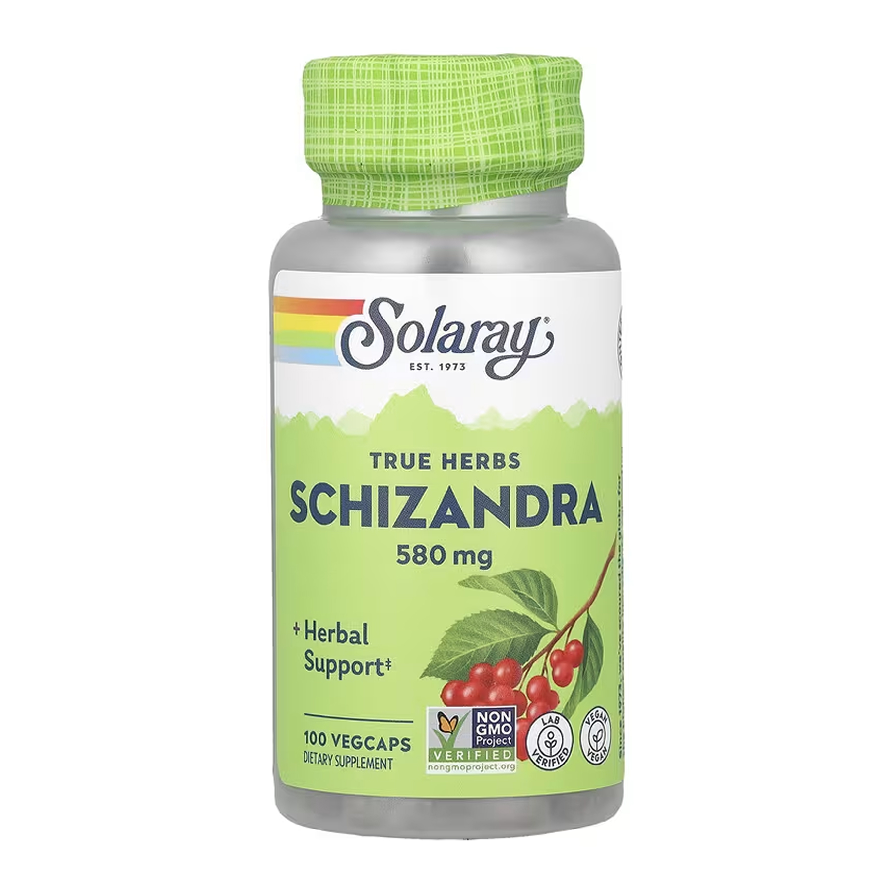Schizandra Berry 580mg - 100 vcaps фото1
