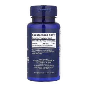 Se-Methyl L-Selenocysteine 200 mcg - 90 vcaps фото2