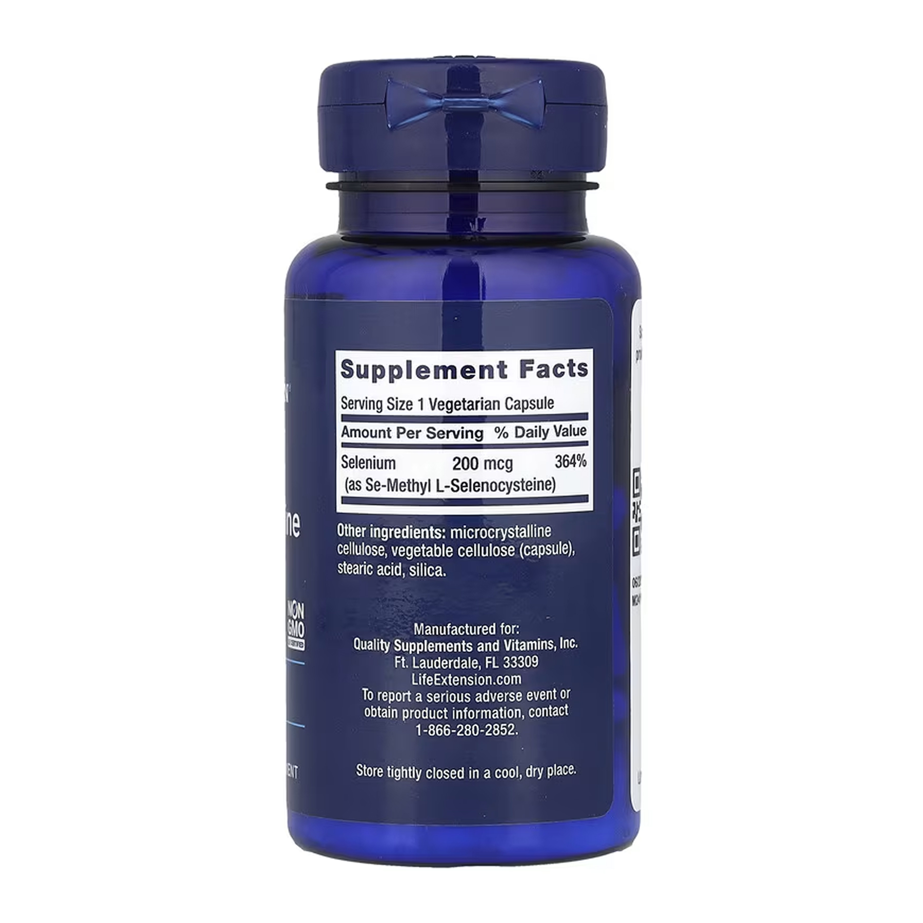 Se-Methyl L-Selenocysteine 200 mcg - 90 vcaps фото2
