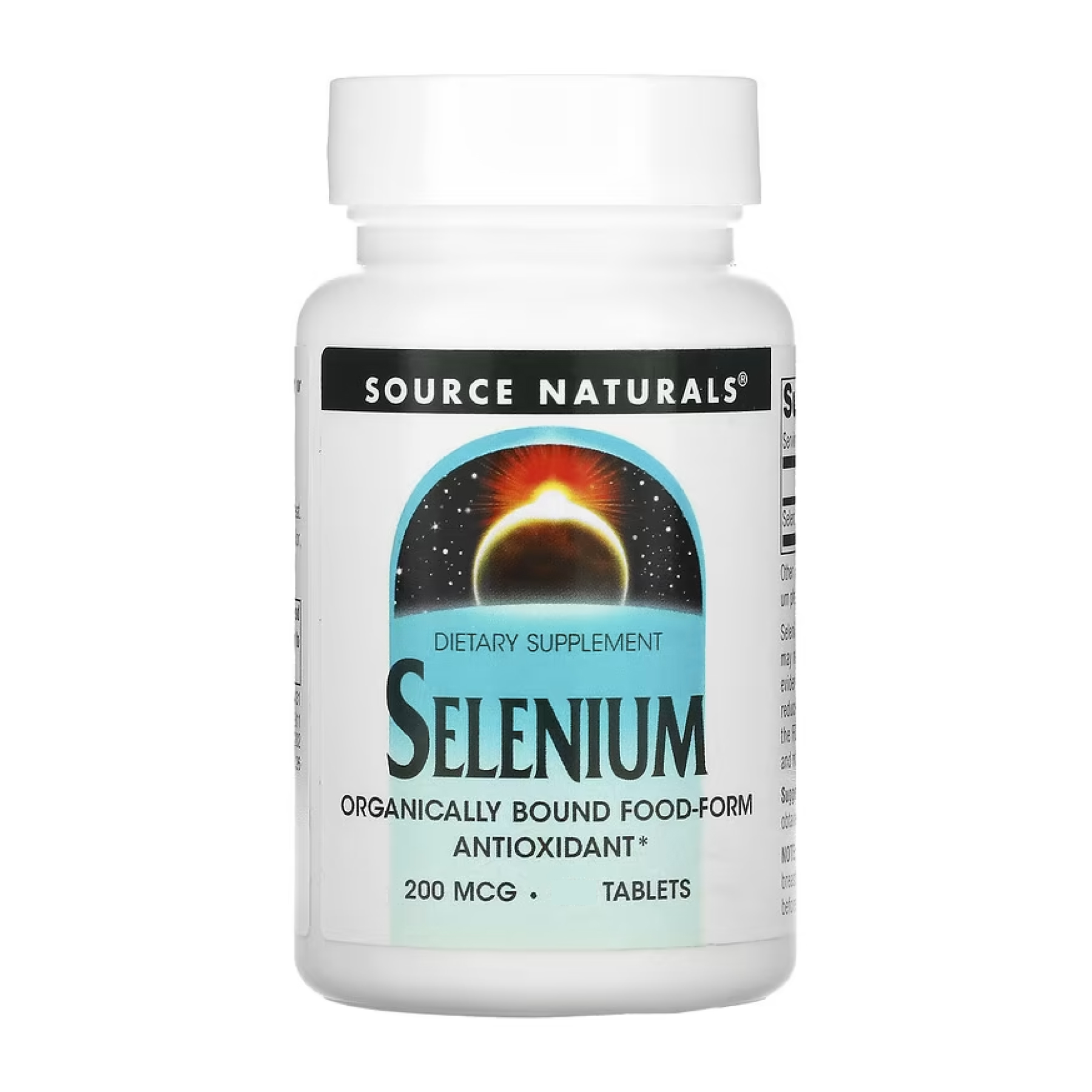 Selenium 200mcg - 60 tabs фото1