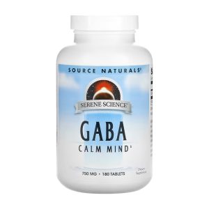 Serene Science® GABA 750 mg - 180 tabs фото1