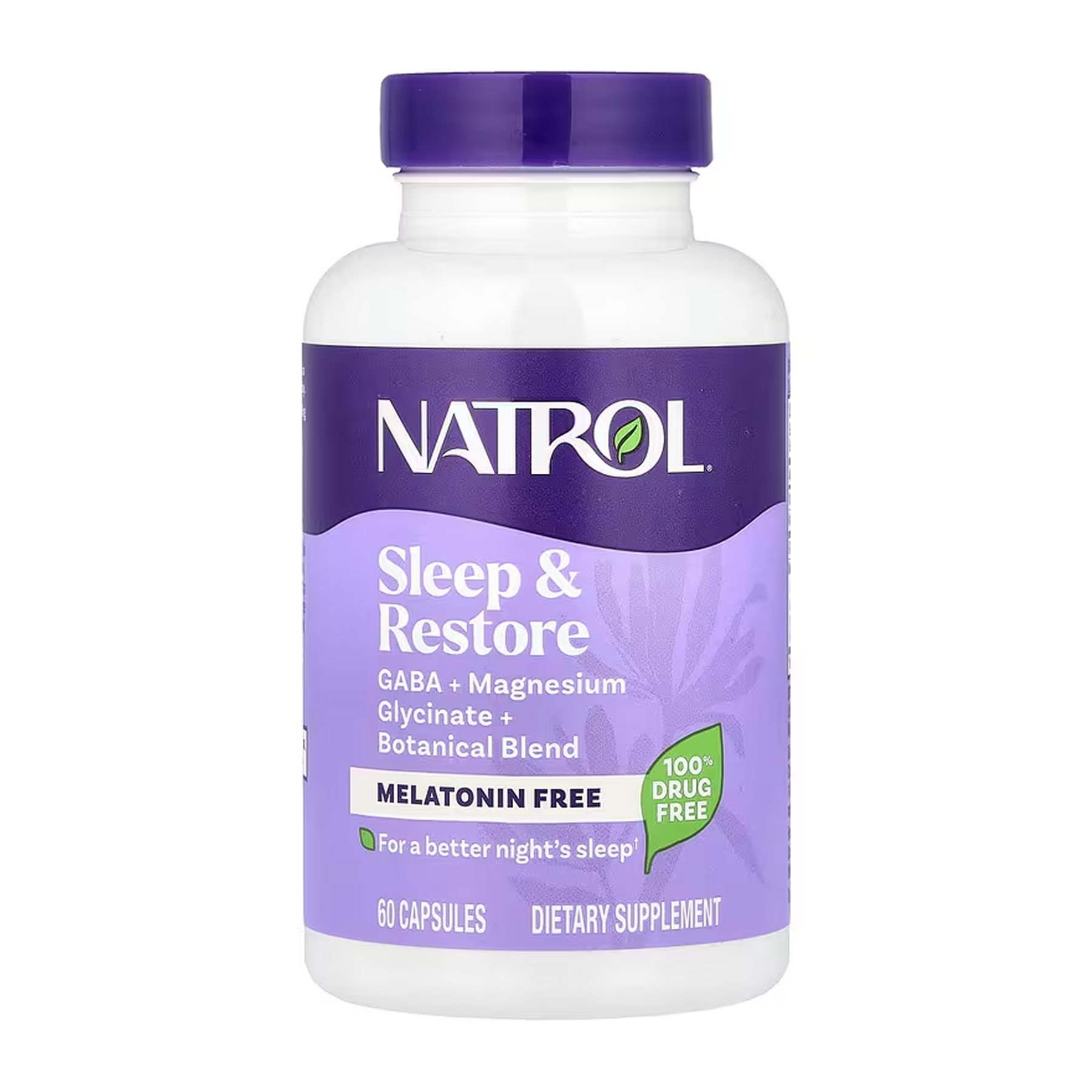 Sleep & Restore Melatonin Free - 60 caps фото1