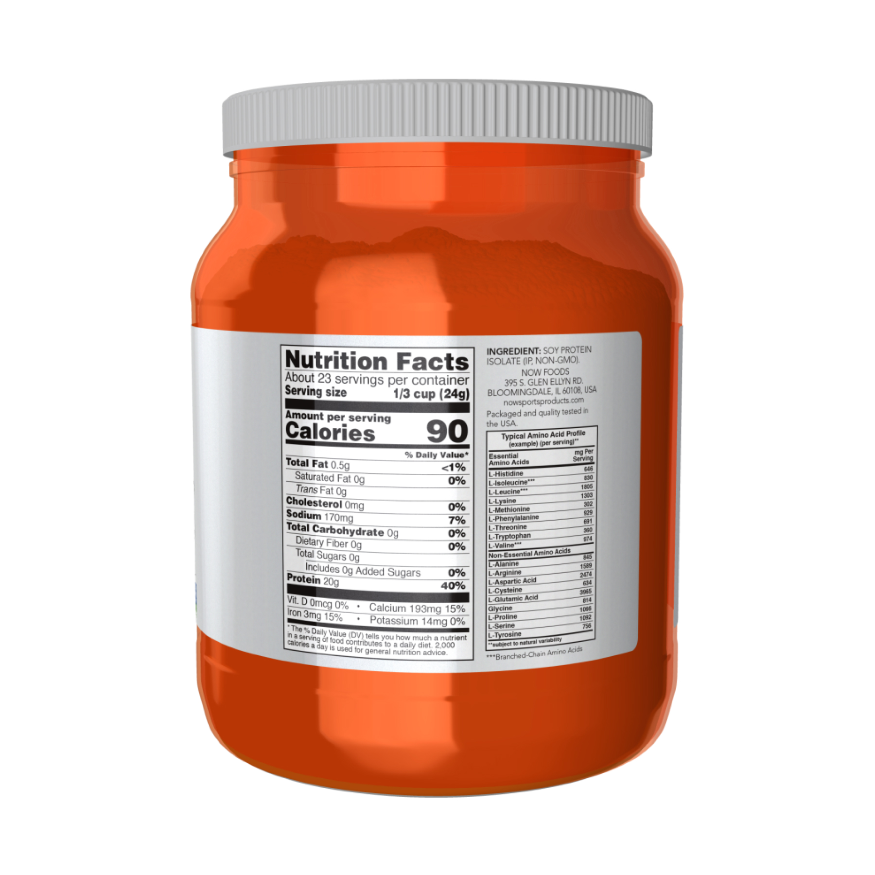 Soy Protein Isolate - 907g фото2