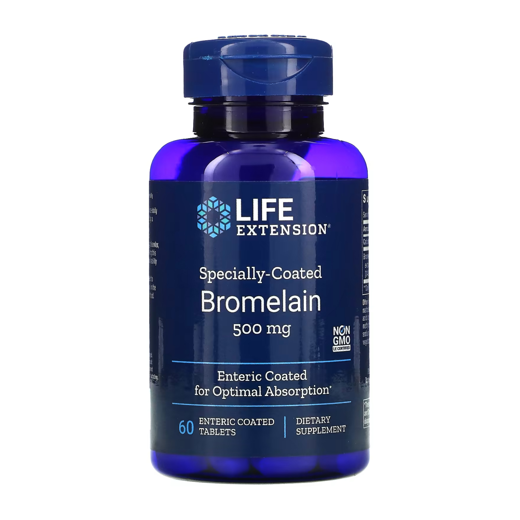 Specially-Coated Bromelain 500 mg - 60 tabs фото1