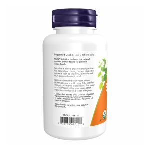 Spirulina 1000mg - 240 tabs фото3