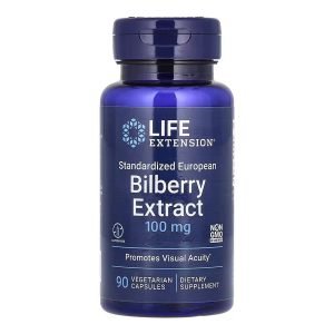 Standardized European Bilberry Extract 100 mg - 90 vcaps фото1