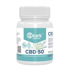 Stark CBD 50mg - 30 caps фото1