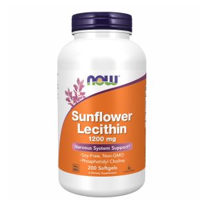 Sunflower Lecithin 1200mg - 200 sgels фото1
