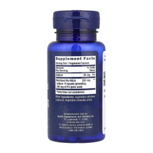 Super R-Lipoic Acid 240 mg - 60 vcaps фото2