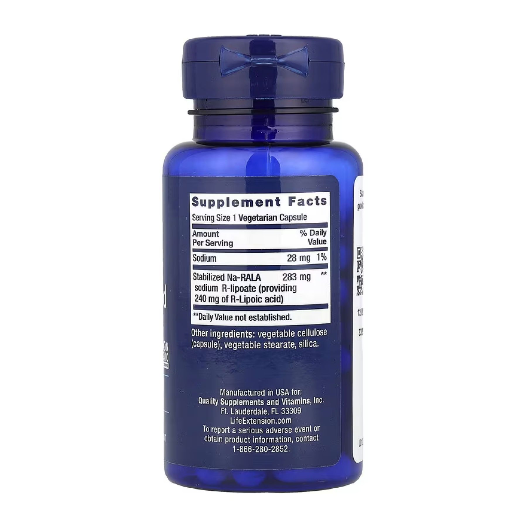 Super R-Lipoic Acid 240 mg - 60 vcaps фото2