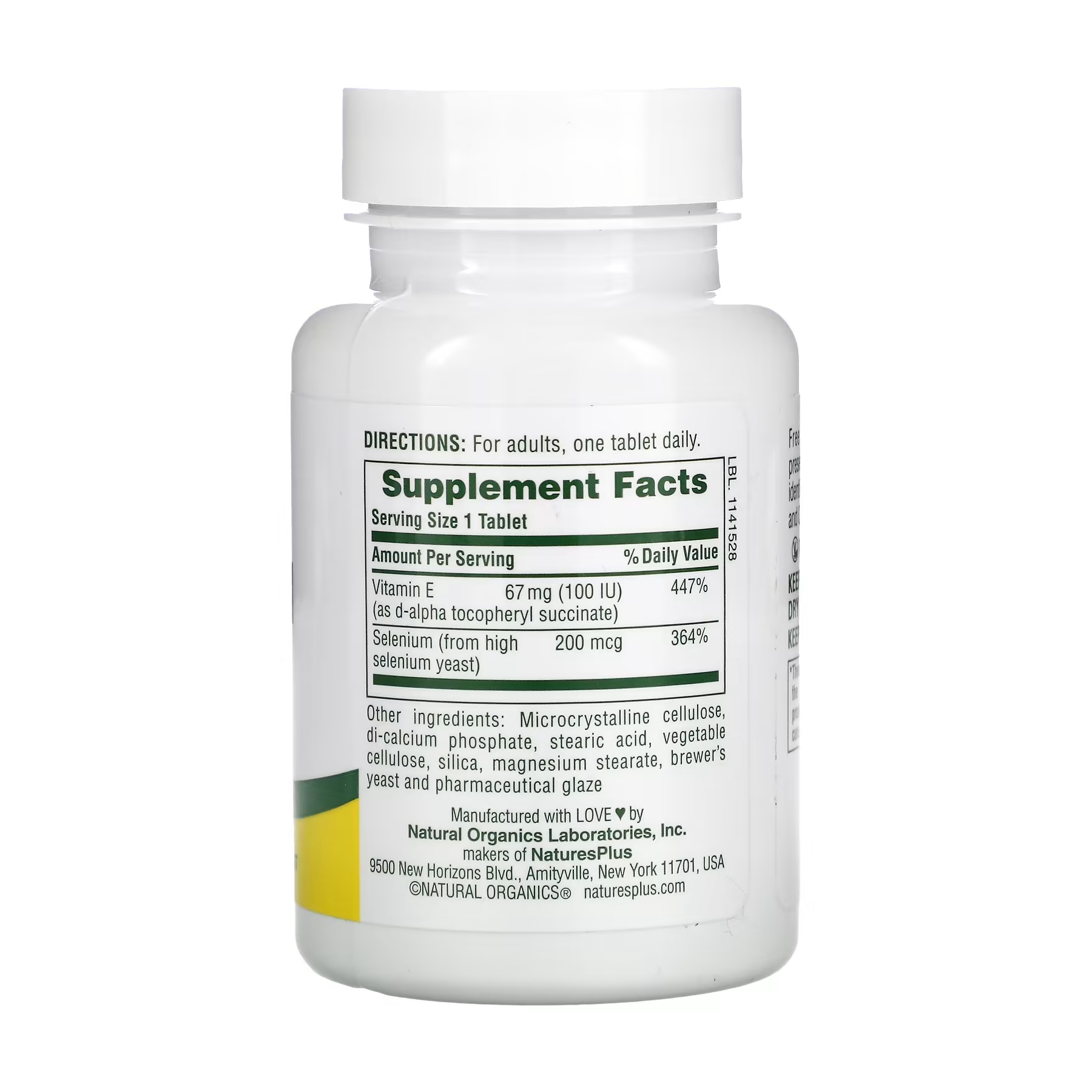 Super Selenium 200 mcg - 90 tabs фото2