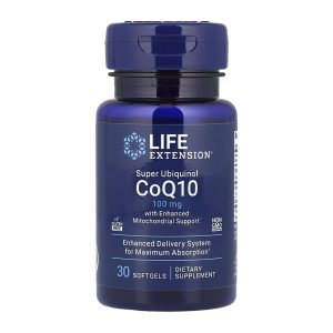 Super Ubiquinol CoQ10 with Enhanced Mitochondrial Support™ 100 mg - 30 softgels фото1