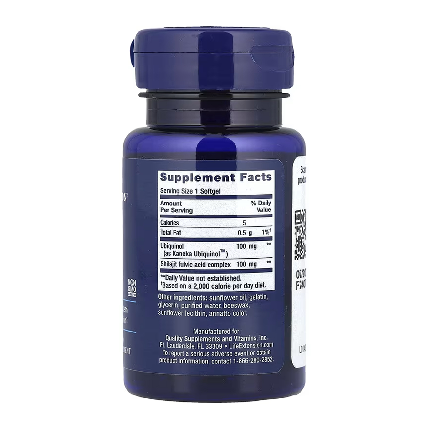 Super Ubiquinol CoQ10 with Enhanced Mitochondrial Support™ 100 mg - 30 softgels фото2