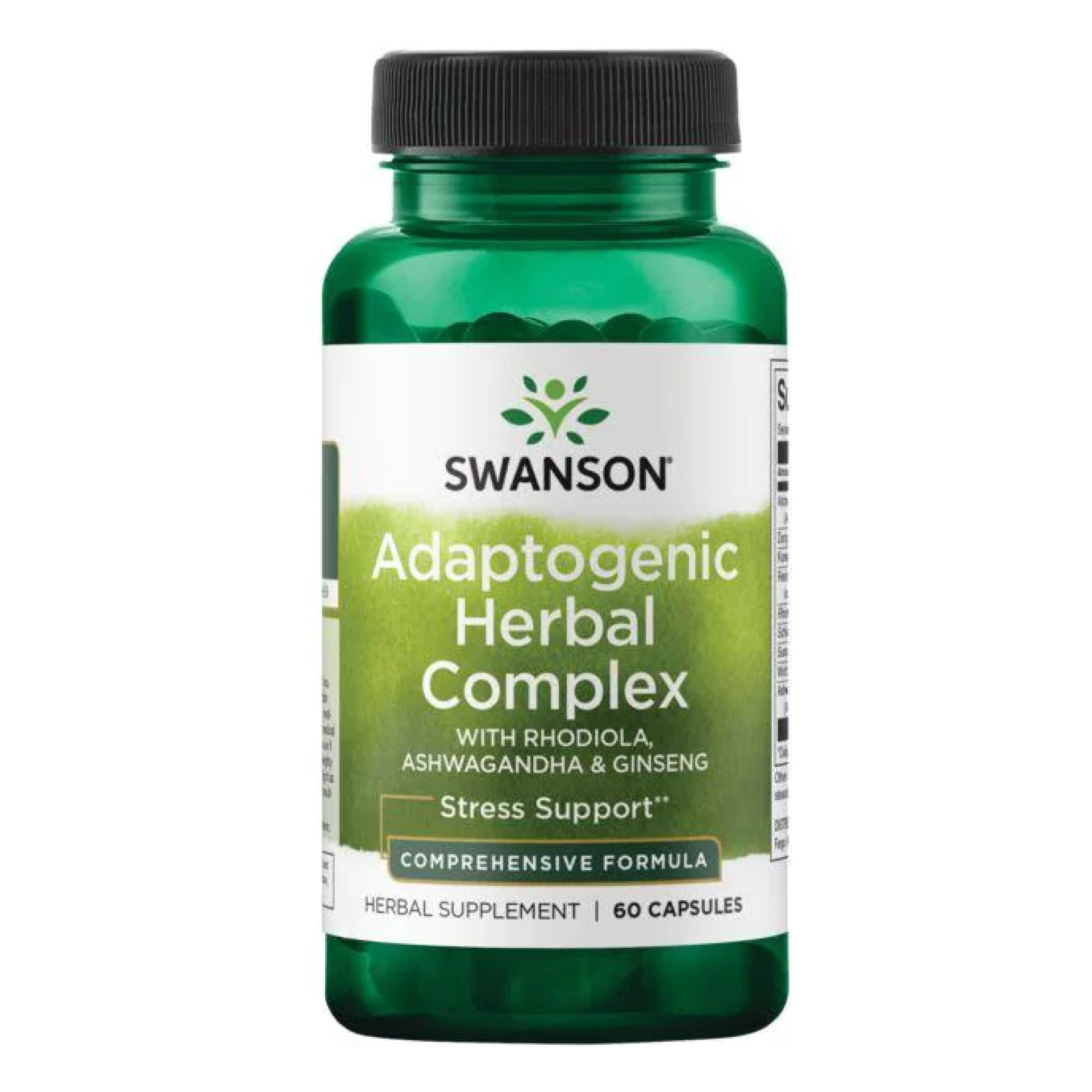 Adaptogenic Herbal Complex (Rhodiola Ashwagandha Ginseng) - 60caps фото1
