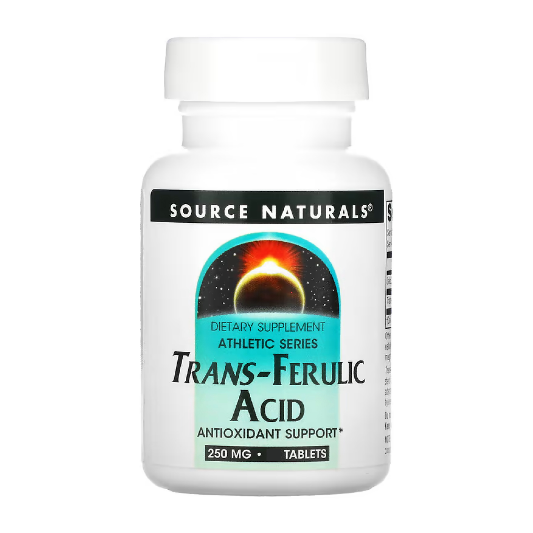 Trans-Ferulic Acid 250mg - 30 tabs фото1