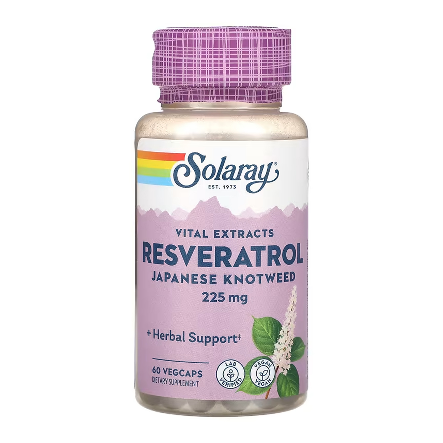 Triple Strength Resveratrol 225mg - 60 vcaps фото1