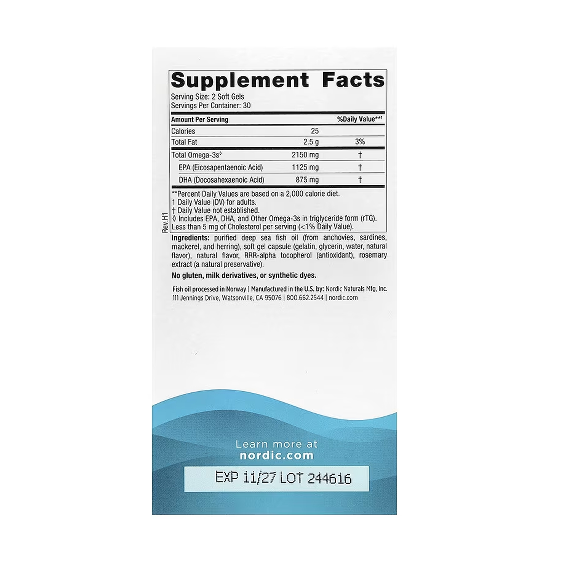 Ultimate Omega 2X - 60 softgels фото2