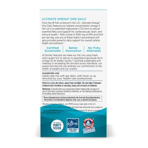 Ultimate Omega One Daily - 30 softgels фото4