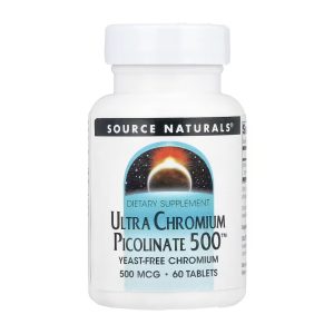 Ultra Chromium Picolinate 500™ 500 mcg - 60 tabs фото1