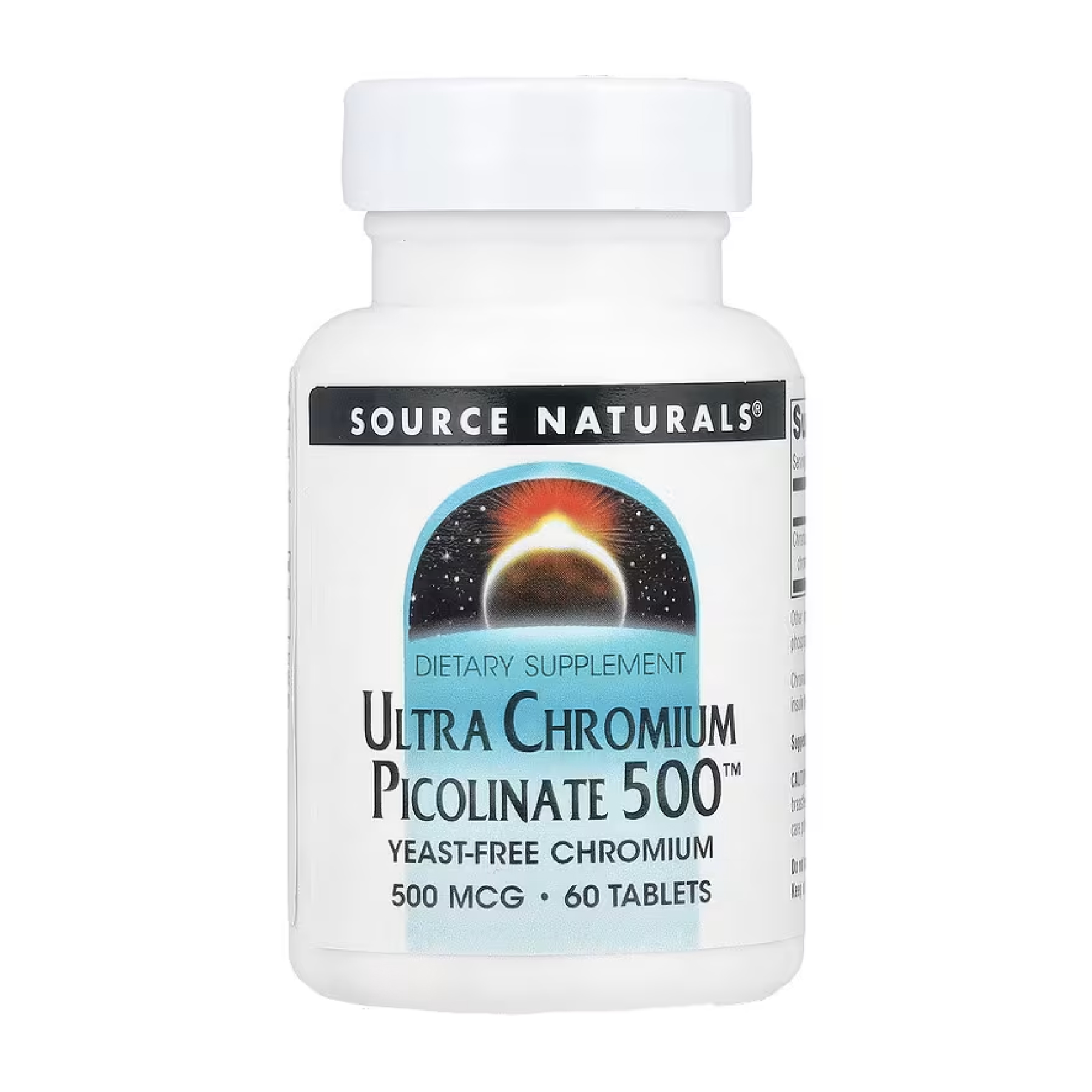Ultra Chromium Picolinate 500™ 500 mcg - 60 tabs фото1