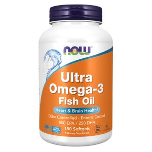 Ultra Omega-3 Fish Oil - 180 Softgels фото1
