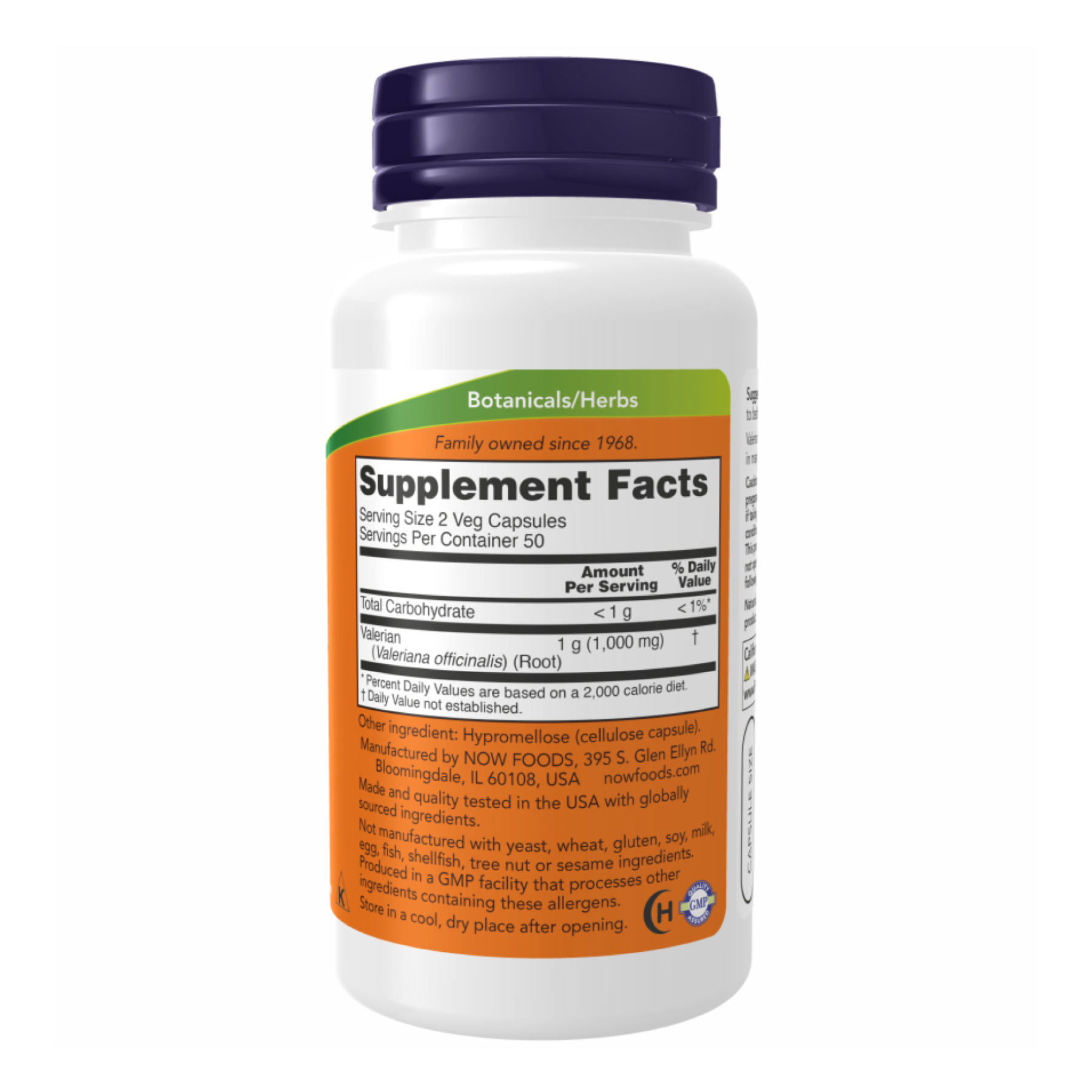 Valerian Root 500mg - 250 vcaps фото2