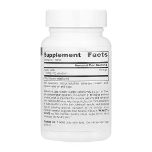 Vanadyl Sulfate 10mg - 100 tabs фото2