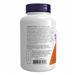 Veg Glucosamin & MSM 500/500 - 240 vcaps фото3
