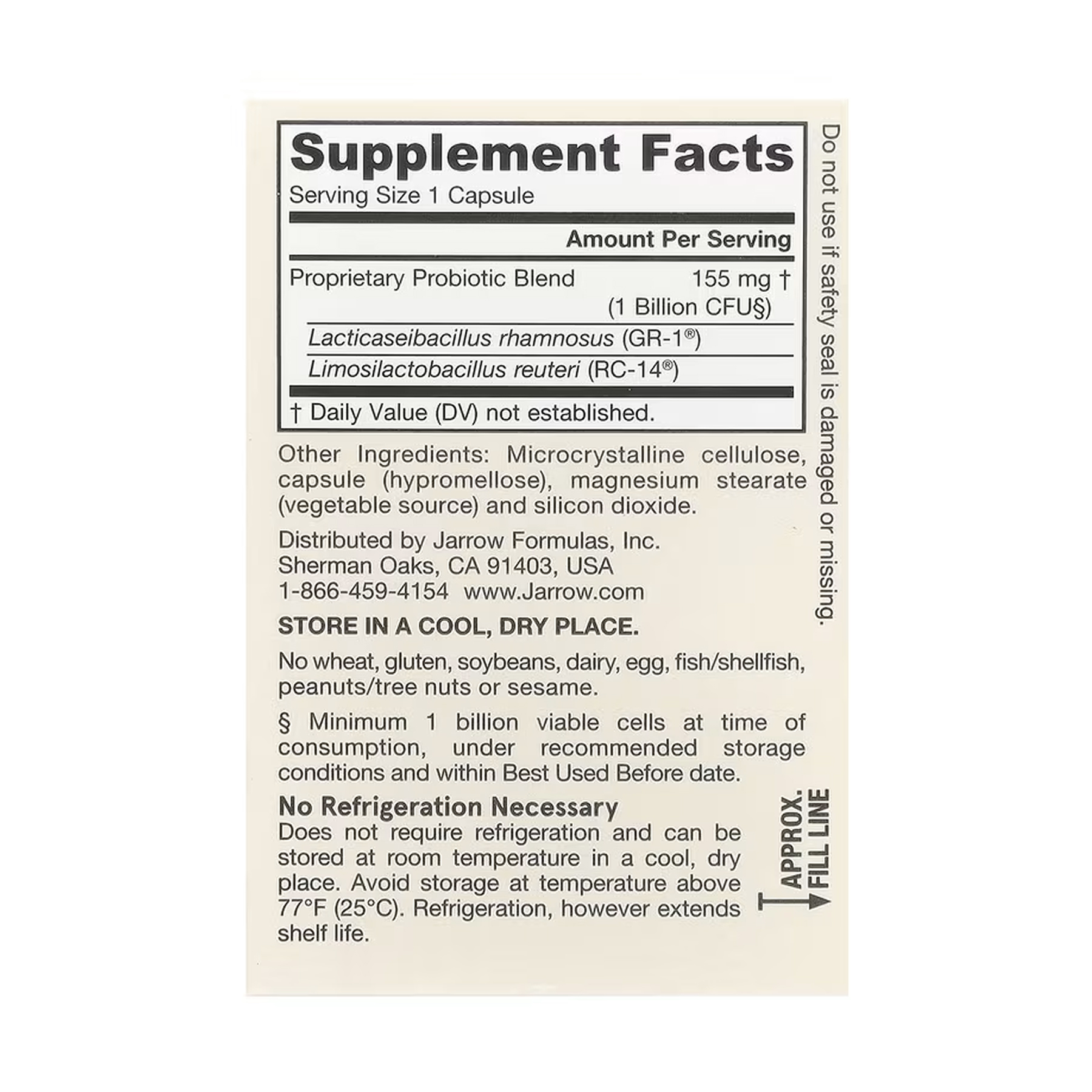 Vegan Fem Dophilus® 1 Billion Cfu - 30 vcaps фото2