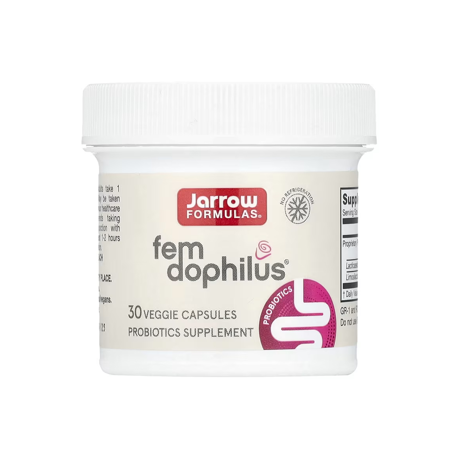 Vegan Fem Dophilus® 1 Billion Cfu - 30 vcaps фото3