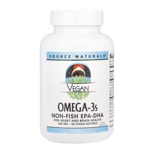 Vegan Omega-3s EPA-DHA 300mg - 60 softgels фото1
