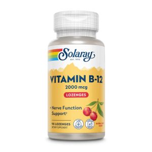 Vitamin B-12 2000mcg - 90 lozenges Natural Cherry фото1